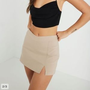 Garage Tan Khaki Skort (NWT)